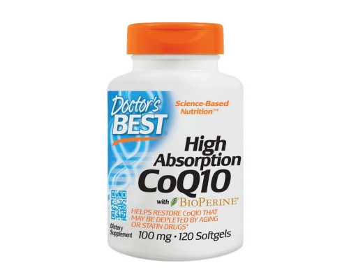 High Absorption CoQ10 100 mg (120 softgels)