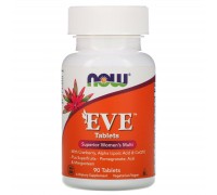 Женские мультивитамины ЭВЕ Now Foods (EVE Tablets) 90 таблеток