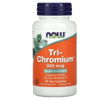 Хром Now Foods (Tri-Chromium) 500 мкг 90 капсул