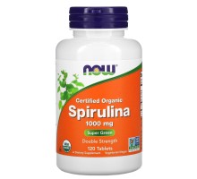 Спирулина Now Foods (Spirulina) 1000 мг 120 таблеток