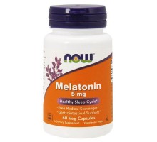 Мелатонин Now Foods (Melatonin) 5 мг 60 капсул