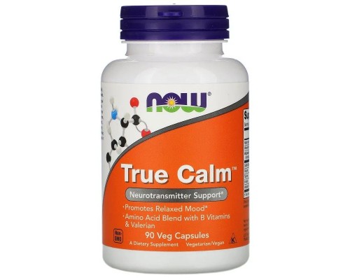 Витамины для настроения Now Foods (True Calm) 90 вегетарианских капсул