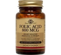 Фолієва кислота Solgar (Folic Acid) 800 мкг 100 капсул