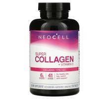 Супер Коллаген тип 1 и 3 с витамином C Neocell (Super Collagen+C) 250 таблеток