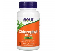 Хлорофіл Now Foods (Chlorophyll) 100 мг 90 капсул