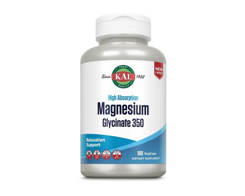 Magnesium Glycinate 350 (160 veg caps)