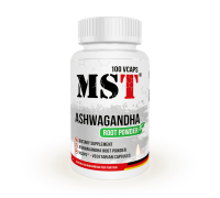 Корень ашваганды MST (Ashwagandha) 100 капсул