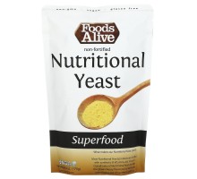 Дріжджі живильні Foods Alive (Superfood Non-Fortified Nutritional Yeast) 170 г