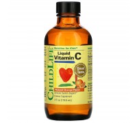 Вітамін C з апельсиновим смаком ChildLife (Liquid Vitamin C Natural Orange) 118,5 мл