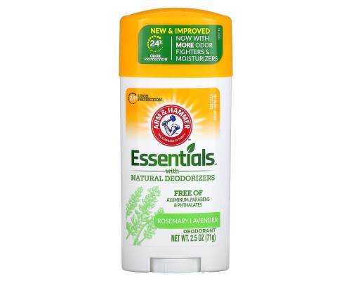 Натуральний дезодорант для чоловіків та жінок свіжий Arm & Hammer (Deodorant Rosemary Lavender) 71 г