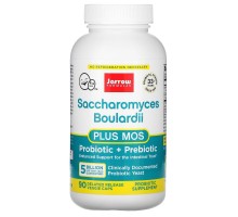 Сахароміцети Буларді, Sacharomyces Boulardii & MOS, Jarrow Formulas, 90 овочевих капсул