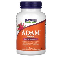 Мультивитамины для мужчин улучшенные, ADAM Now Foods,  60 таблеток