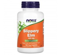 Скользкий вяз Now Foods (Slippery Elm) 400 мг 100 капсул