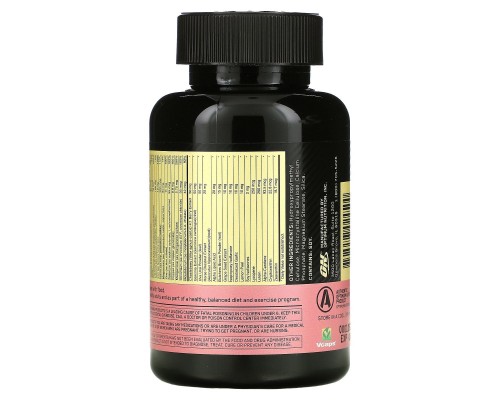 Витаминный комплекс для женщин Optimum Nutrition (Opti-Women) 60 капсул