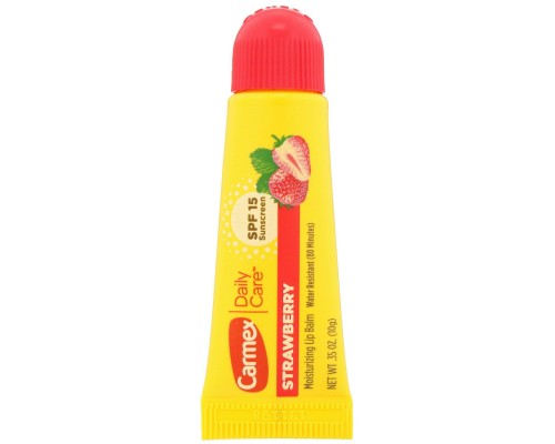 Бальзам для губ з полуницею SPF 15 Carmex (Lip Balm) 10 г