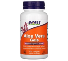 Алое Віра Now Foods (Aloe Vera) 100 м'яких капсул