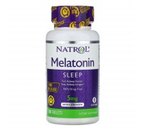 Мелатонин медленного высвобождения Natrol (Melatonin) 5 мг 100 таблеток