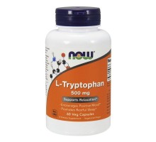 Триптофан Now Foods (L-Tryptophan) 500 мг 60 капсул