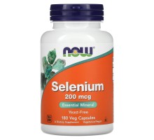 Селен Now Foods (Selenium) 200 мкг 180 капсул