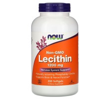 Лецитин Now Foods (Lecithin) 1200 мг 200 капсул