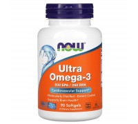 Омега-3500 ЕПК / 250 ДГК Now Foods (Ultra Omega-3500 EPA/250 DHA) 90 капсул