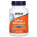 Омега-3 500 ЭПК / 250 ДГК Now Foods (Ultra Omega-3 500 EPA/250 DHA) 90 капсул