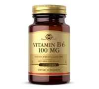 Вітамін В6 Solgar (Vitamin B6) 100 мг 100 таблеток