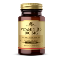 Витамин В6 Solgar (Vitamin B6) 100 мг 100 таблеток