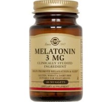 Мелатонин Solgar (Melatonin) 3 мг 60 таблеток