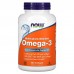 Омега-3 підтримка серця Now Foods (Omega-3 180 EPA/120 DHA) 200 капсул