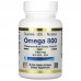 Омега 800 рыбий жир California Gold Nutrition (Omega 800 Fish Oil 80% EPA/DHA) 1000 мг 30 мягких капсул