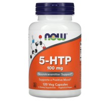 Гидрокситриптофан Now Foods (5-HTP) 100 мг 120 капсул