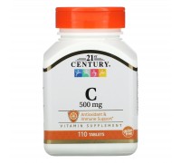 Вітамін C 21st Century (Vitamin C) 500 мг 110 таблеток