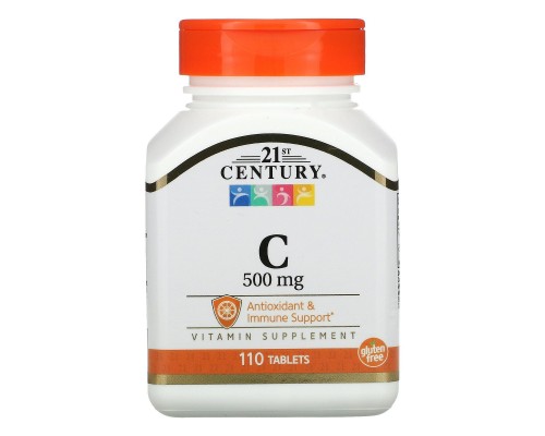 Витамин C 21st Century (Vitamin C) 500 мг 110 таблеток