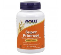 Масло вечерней примулы Now Foods (Super Primrose) 1300 мг 60 капсул