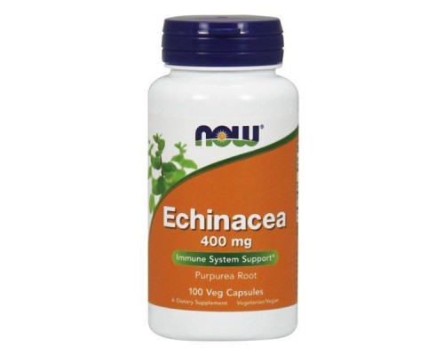 Эхинацея Now Foods (Echinacea) 400 мг 100 капсул