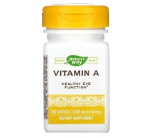 Витамин A Nature's Way (Vitamin A) 10000 МЕ 100 таблеток