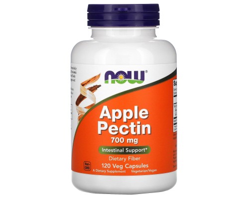 Яблучний пектин Now Foods (Apple Pectin) 700 мг 120 капсул