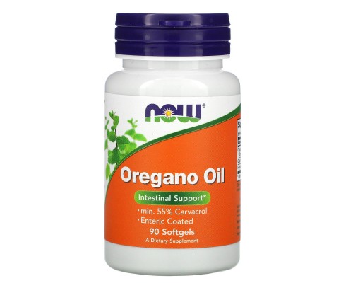 Олія орегано Now Foods (Oregano Oil) 90 м'яких капсул