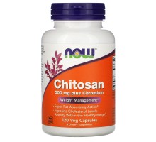 Хитозан Now Foods (Chitosan) 500 мг 120 капсул