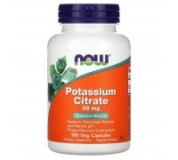 Калий Цитрат Now Foods (Potassium Citrate) 99 мг 180 капсул