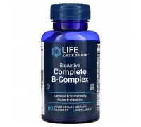 В-комплекс вітамінів Life Extension (BioActive B-Complex) біоактивний 60 капсул