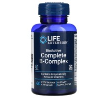 В-комплекс витаминов Life Extension (BioActive B-Complex) биоактивный 60 капсул