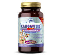 Детский комплекс с витаминами и минералами со вкусом ягод Solgar (Kangavites Complete Multivitamin & Mineral Chewable) 120 жевательных таблеток