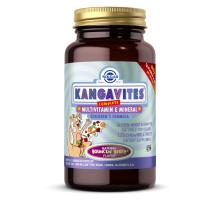 Детский комплекс с витаминами и минералами со вкусом ягод Solgar (Kangavites Complete Multivitamin & Mineral Chewable) 120 жевательных таблеток