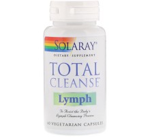 Препарат для очистки лимфы, Total Cleanse Lymph, Solaray, 60 вегетарианских капсул