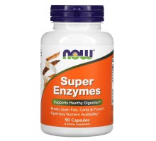 Супер Энзимы Now Foods (Super Enzymes) 90 капсул