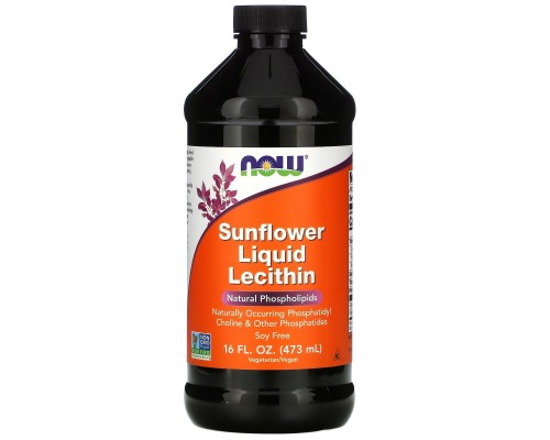 Лецитин Now Foods (Sunflower Lecithin) 473 мл