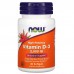 Витамин Д3 Now Foods (Vitamin D-3) 2000 МЕ 30 капсул