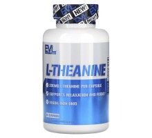 L-Теанин EVLution Nutrition 200 мг, 60 веганских капсул